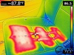 Heated-seat-infrared test